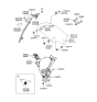 Diagram for Hyundai Tiburon Window Regulator - 82403-2C000