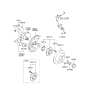 Diagram for 2005 Hyundai Tiburon Brake Disc - S5841-12C00-0