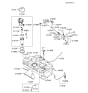 Diagram for 2004 Hyundai Tiburon Fuel Filter - 31911-2C000