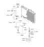 Diagram for Hyundai Tiburon Coolant Reservoir - 25431-2C000