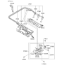 Diagram for 2003 Hyundai Tiburon Ignition Coil - 27301-23500