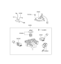 Diagram for 2006 Hyundai Tiburon Wiper Switch - 93420-2C200