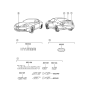 Diagram for Hyundai Emblem - 86341-2C000