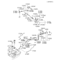 Diagram for Hyundai Tiburon Fuel Filler Hose - 31036-2D500