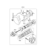 Diagram for 2000 Hyundai Elantra Automatic Transmission Overhaul Kit - 45010-39A02