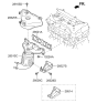 Diagram for Hyundai Exhaust Manifold - 28510-2GBA0