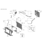 Diagram for Hyundai Santa Fe Coolant Reservoir Cap - 25441-S1000