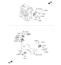 Diagram for Hyundai Santa Fe Motor And Transmission Mount - 21830-S1100