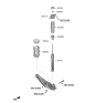 Diagram for Hyundai Santa Fe Bump Stop - 55326-C5000