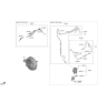 Diagram for 2019 Hyundai Santa Fe Brake Booster Vacuum Hose - 59120-C5000