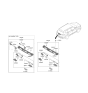 Diagram for 2021 Hyundai Santa Fe Light Socket - 92590-S1010
