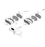 Diagram for 2019 Hyundai Santa Fe Speedometer - 94001-S2010