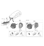 Diagram for 2019 Hyundai Santa Fe Headlight - 92101-S2000