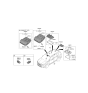 Diagram for 2020 Hyundai Santa Fe Dome Light - 92800-S1000-YGE