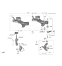 Diagram for 2020 Hyundai Santa Fe Control Arm - 54501-S1050