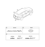 Diagram for 2020 Hyundai Santa Fe Emblem - 86300-S2000