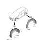 Diagram for 2020 Hyundai Santa Fe Wheelhouse - 86812-S2000