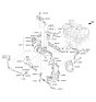 Diagram for 2019 Hyundai Santa Fe Catalytic Converter - 28530-2GSA5