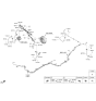 Diagram for 2020 Hyundai Santa Fe Hydraulic Hose - 58732-S1000