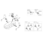 Diagram for Hyundai Palisade Car Key - 81996-S1020