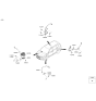 Diagram for 2020 Hyundai Santa Fe ABS Sensor - 58950-S1300