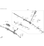 Diagram for Hyundai Rack and Pinion Boot - 56528-S2000