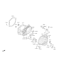 Diagram for Hyundai Elantra N Motor And Transmission Mount - 43120-24AN0