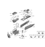 Diagram for Hyundai Elantra N Armrest - 84660-AA030-NNB