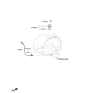 Diagram for 2019 Hyundai Veloster N Crankshaft Position Sensor - 39180-24000