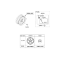 Diagram for 2023 Hyundai Elantra N TPMS Sensor - 52940-L8200