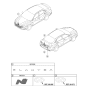 Diagram for 2023 Hyundai Elantra N Emblem - 86315-IB500