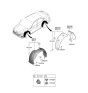 Diagram for Hyundai Elantra N Wheelhouse - 86812-IB000