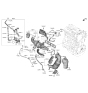 Diagram for 2022 Hyundai Elantra N Exhaust Heat Shield - 28525-2GNA0