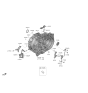 Diagram for 2022 Hyundai Kona N Bellhousing - 43115-2N010