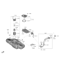 Diagram for Hyundai Elantra Vapor Canister - 31420-AA500