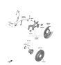 Diagram for Hyundai Sonata Hybrid Wheel Hub - 52730-L1000