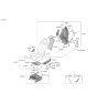 Diagram for 2023 Hyundai Elantra N Seat Cover - 88160-IB700-NGH