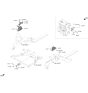 Diagram for 2023 Hyundai Elantra N Engine Mount Torque Strut - 21950-IB000