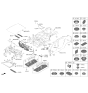 Diagram for 2023 Hyundai Elantra N Dash Panels - 84120-AA100