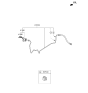 Diagram for Hyundai Elantra N Hydraulic Hose - 41630-IB100