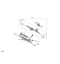 Diagram for Hyundai Elantra N Rack And Pinion - 57700-IB000