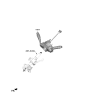 Diagram for 2022 Hyundai Elantra N Turn Signal Switch - 934B2-IB050