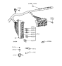 Diagram for 1995 Hyundai Elantra Fuse Box - 91810-28A00