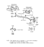 Diagram for 1992 Hyundai Elantra Tailgate Lock Actuator Motor - 81420-28000