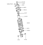 Diagram for 1992 Hyundai Elantra Shock Absorber - 54650-28100