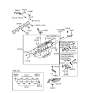 Diagram for 1993 Hyundai Elantra Intake Manifold - 28310-33001