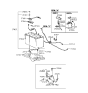 Diagram for 1994 Hyundai Elantra Battery Cable - 37220-28000