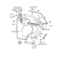 Diagram for 1991 Hyundai Elantra Door Seal - 83110-28010-CA