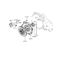 Diagram for 1995 Hyundai Elantra Clutch Disc - 41100-34220