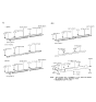 Diagram for 1992 Hyundai Elantra Door Moldings - 87781-28000